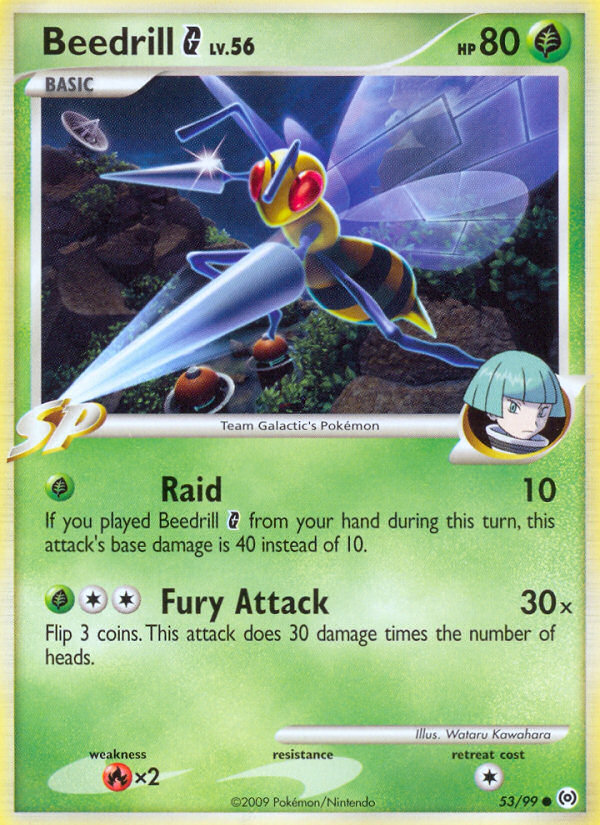 Beedrill G (53/99) [Platinum: Arceus] | Odin's Place