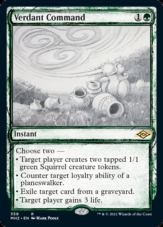 Verdant Command (Sketch) [Modern Horizons 2] | Odin's Place