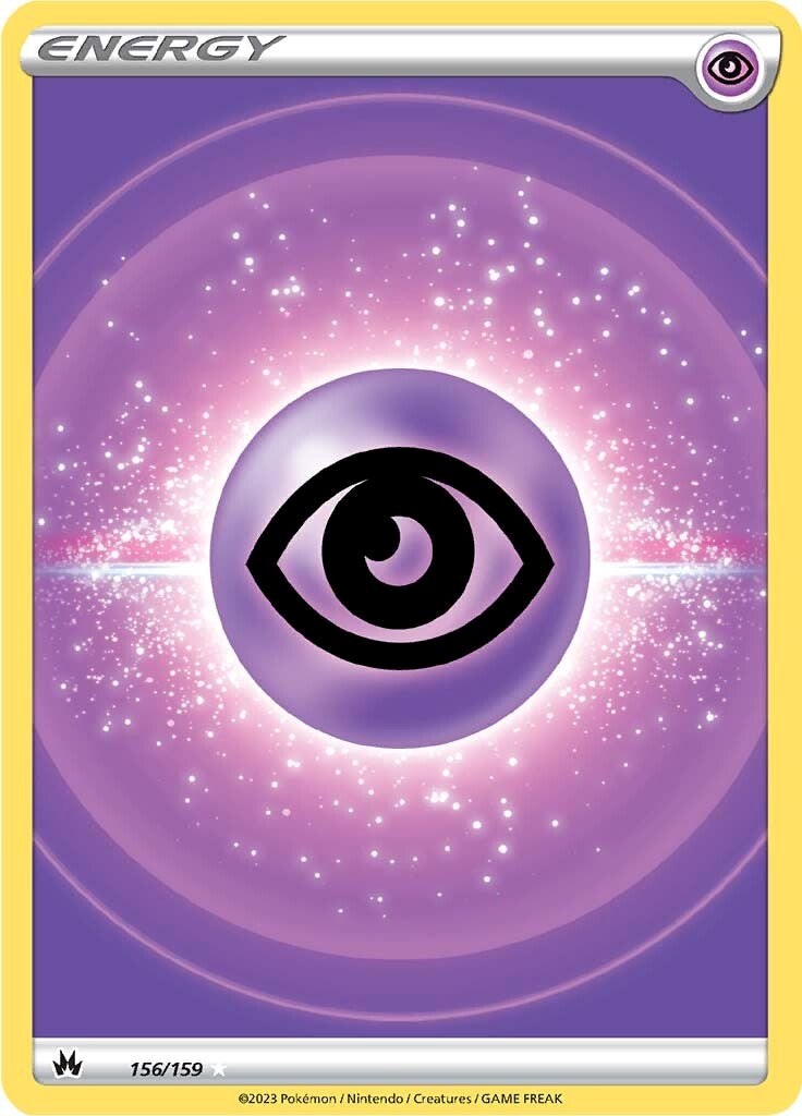 Psychic Energy (156/159) (Texture Full Art) [Sword & Shield: Crown Zenith] | Odin's Place