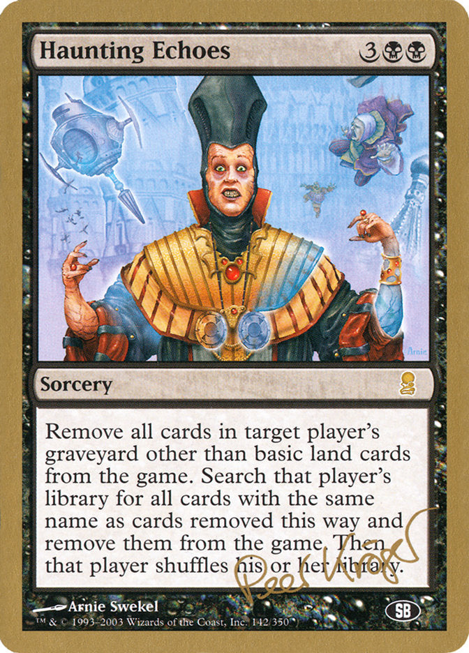 Haunting Echoes (Peer Kroger) (SB) [World Championship Decks 2003] | Odin's Place