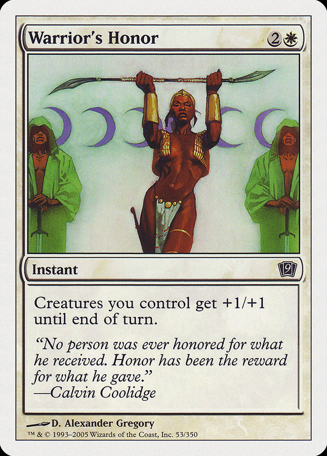 Warrior's Honor (53) [Ninth Edition] | Odin's Place