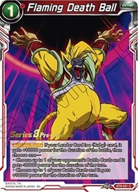 Flaming Death Ball (BT8-021_PR) [Malicious Machinations Prerelease Promos] | Odin's Place