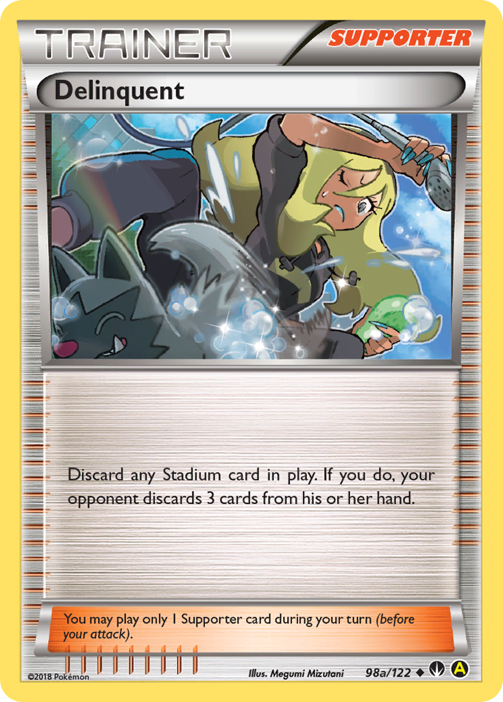 Delinquent (98a/122) [Alternate Art Promos] | Odin's Place