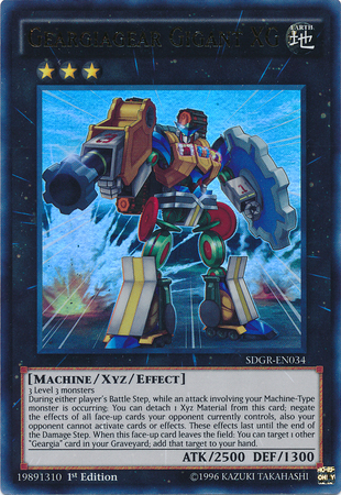 Geargiagear Gigant XG [SDGR-EN034] Ultra Rare | Odin's Place
