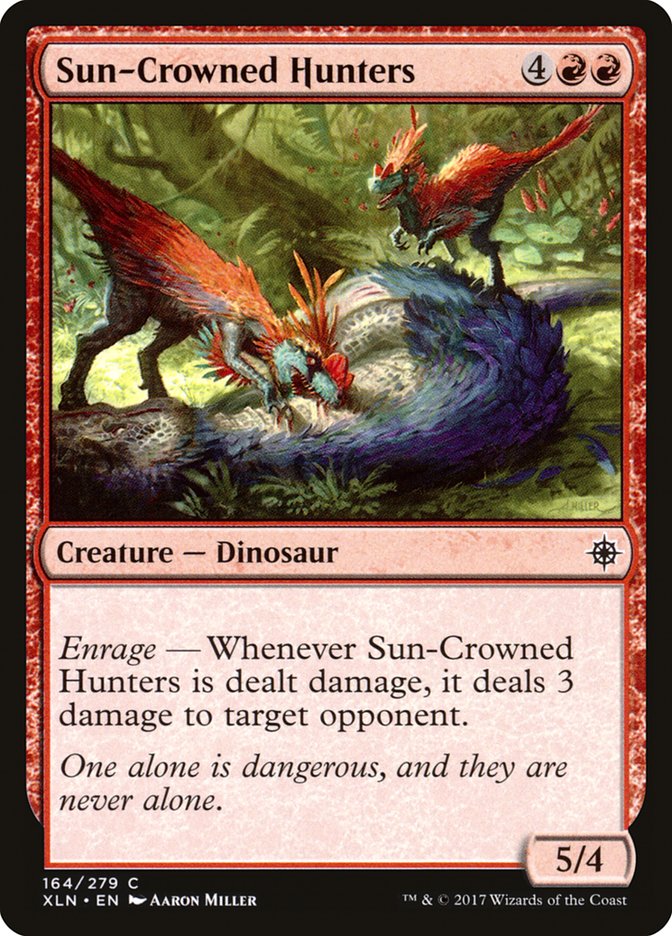 Sun-Crowned Hunters (164) [Ixalan] | Odin's Place