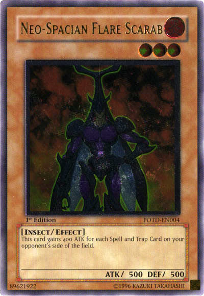 Neo-Spacian Flare Scarab [POTD-EN004] Ultimate Rare | Odin's Place