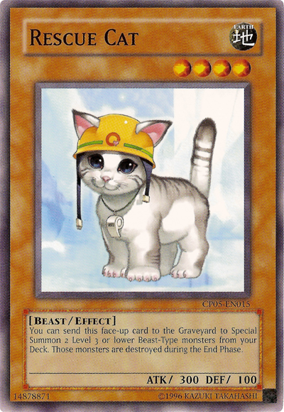 Rescue Cat [CP05-EN015] Common | Odin's Place