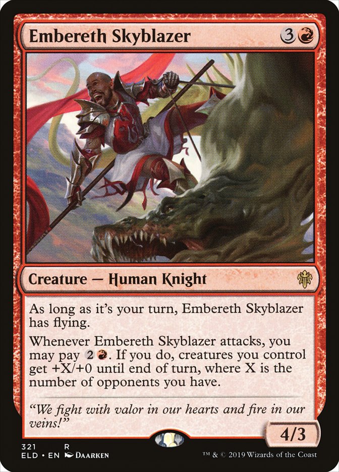 Embereth Skyblazer [Throne of Eldraine] | Odin's Place