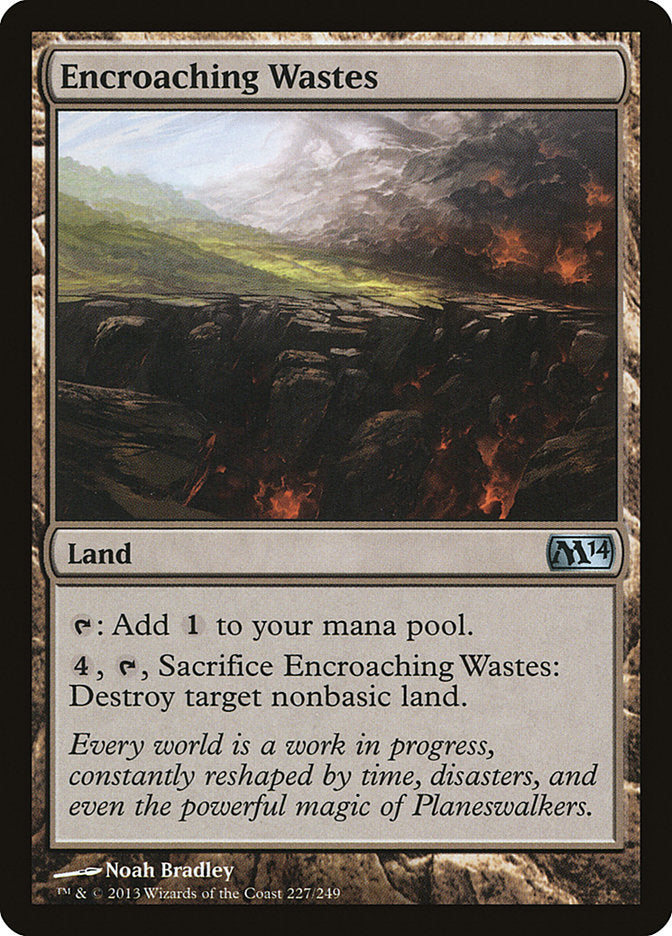 Encroaching Wastes (227) [Magic 2014] | Odin's Place