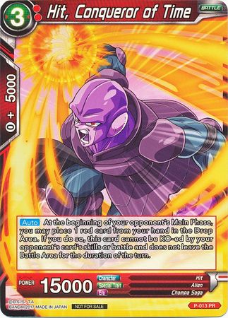 Hit, Conqueror of Time (Foil) (P-013) [Promotion Cards] | Odin's Place