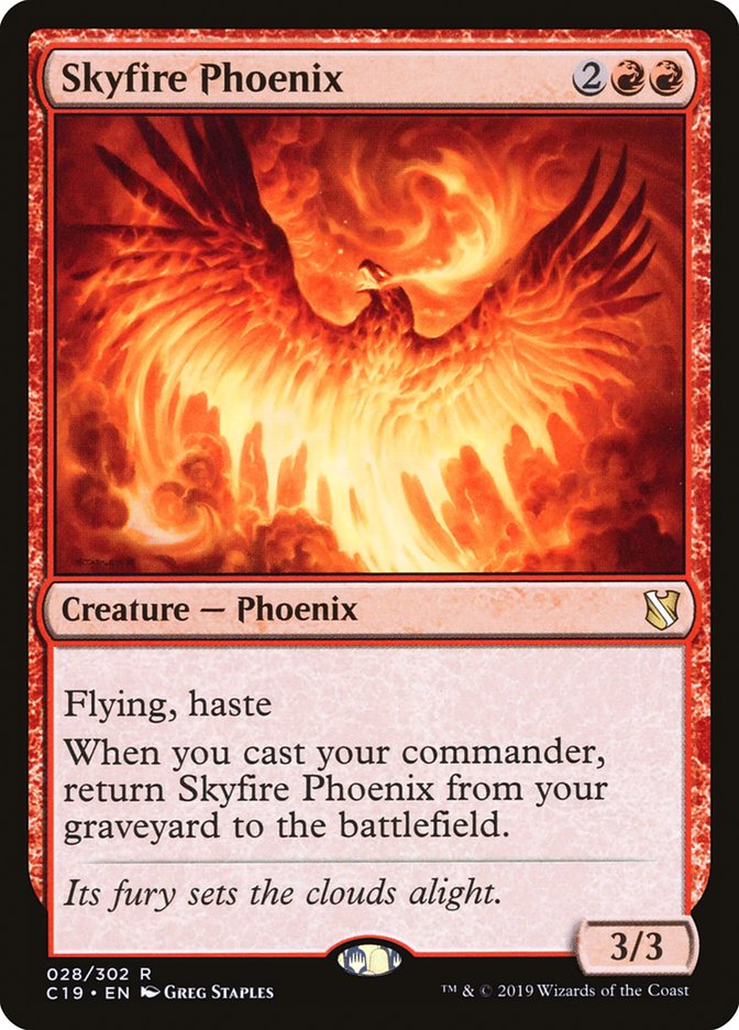 Skyfire Phoenix [Commander 2019] | Odin's Place
