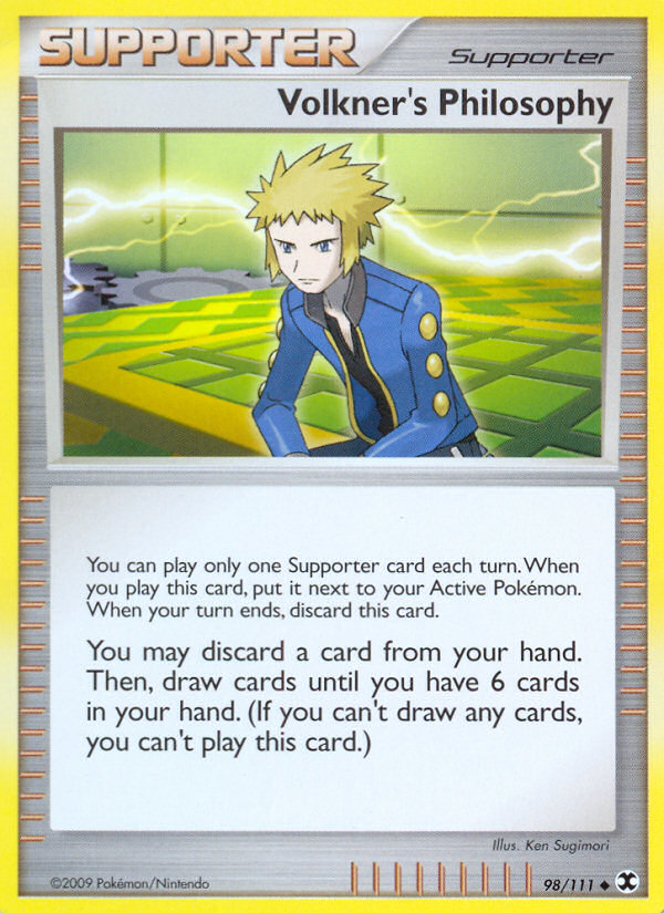 Volkner's Philosophy (98/111) [Platinum: Rising Rivals] | Odin's Place