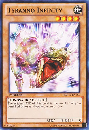 Tyranno Infinity [LCJW-EN153] Common | Odin's Place