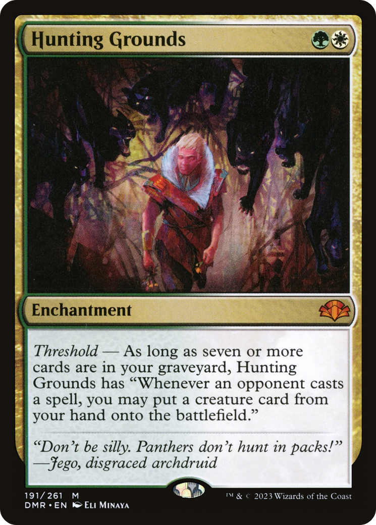 Hunting Grounds [Dominaria Remastered] | Odin's Place