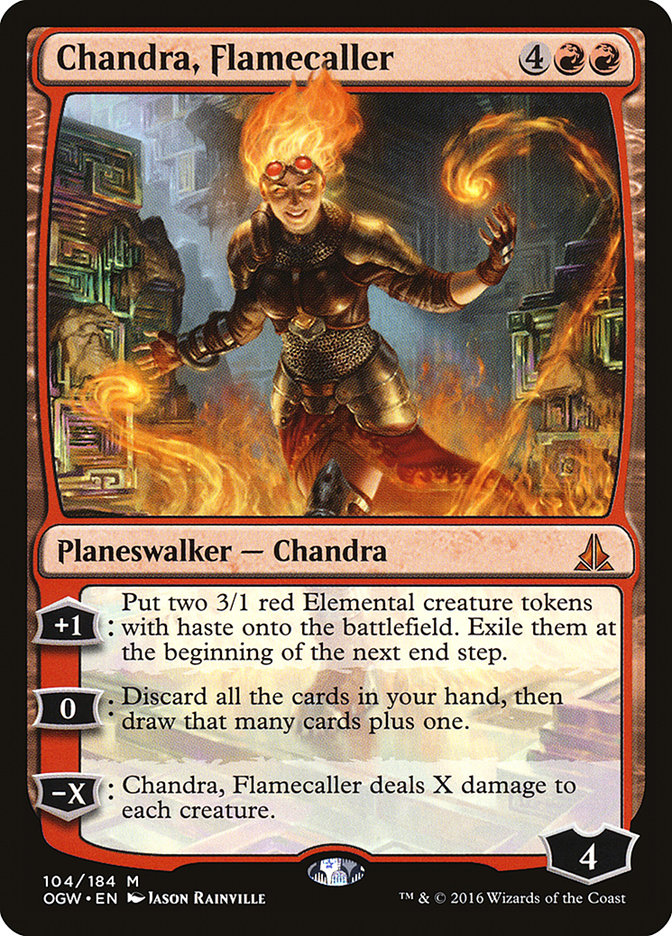 Chandra, Flamecaller (104) [Oath of the Gatewatch] | Odin's Place