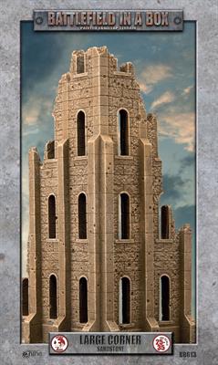Battlefield in a Box: Sandstone Large Corner | Odin's Place