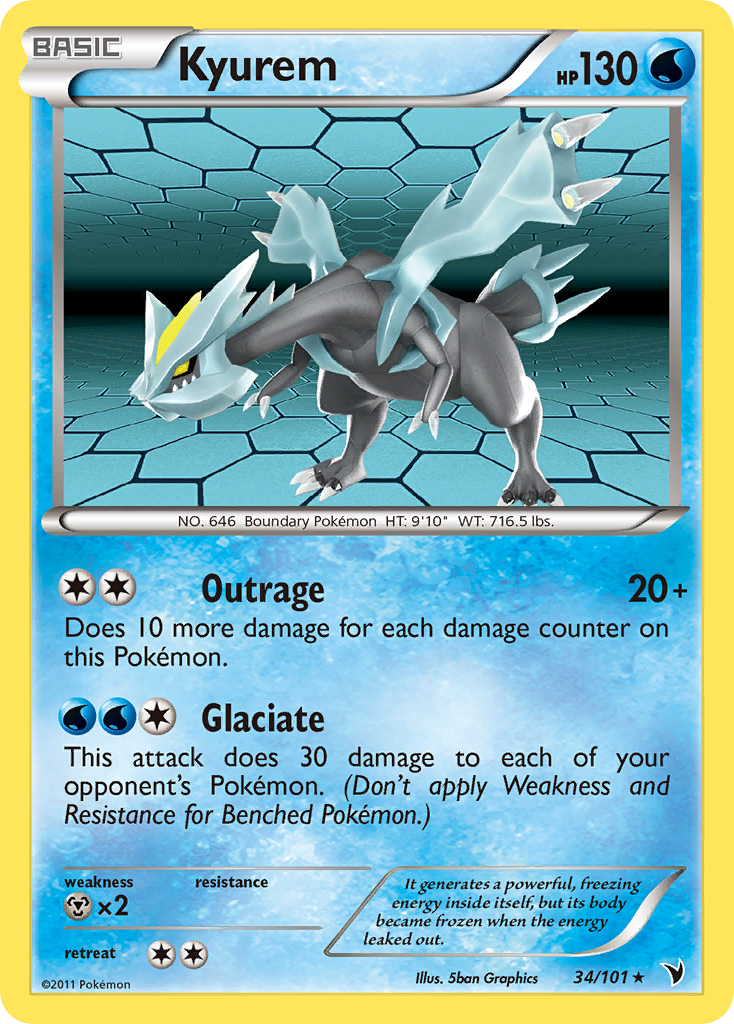 Kyurem (34/101) [Black & White: Noble Victories] | Odin's Place
