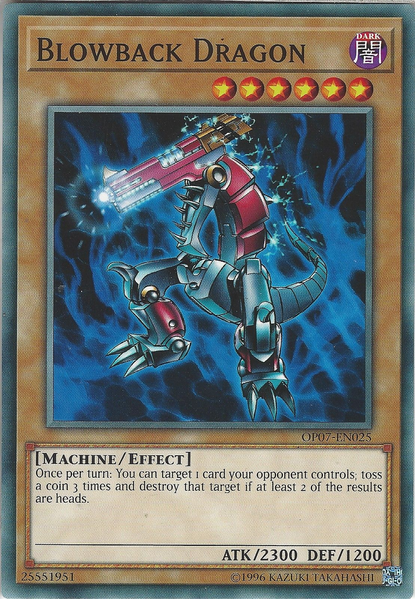 Blowback Dragon [OP07-EN025] Common | Odin's Place
