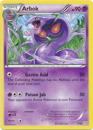 Arbok (3/30) [XY: Trainer Kit - Noivern] | Odin's Place