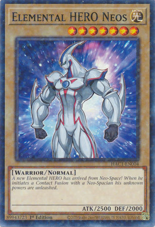 Elemental HERO Neos (Duel Terminal) [HAC1-EN004] Parallel Rare | Odin's Place