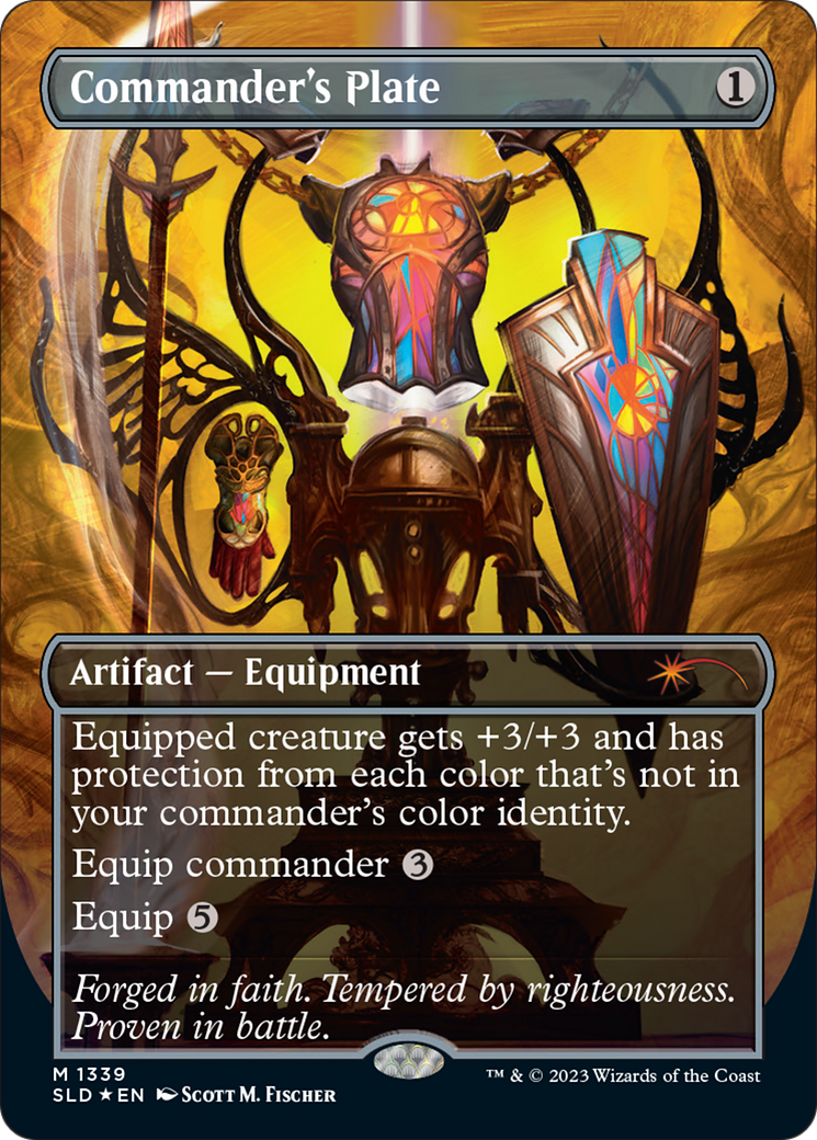 Commander's Plate [Secret Lair Drop Series] | Odin's Place