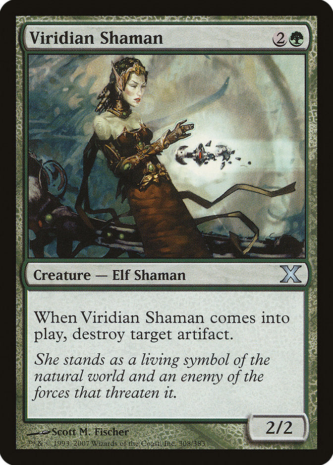 Viridian Shaman (308) [Tenth Edition] | Odin's Place