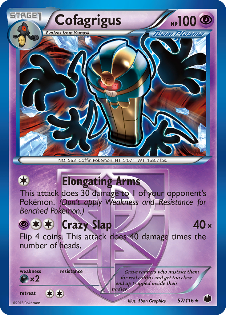 Cofagrigus (57/116) [Black & White: Plasma Freeze] | Odin's Place
