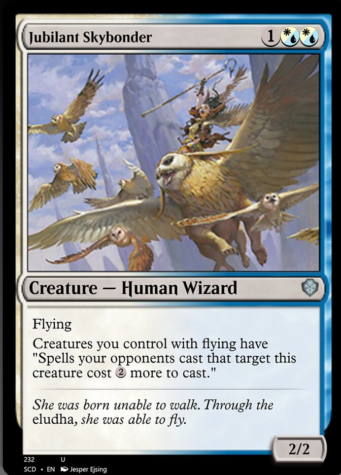 Jubilant Skybonder [Starter Commander Decks] | Odin's Place