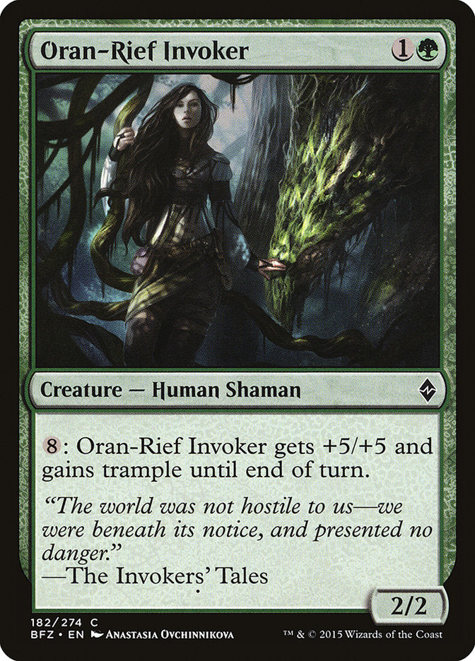 Oran-Rief Invoker (182) [Battle for Zendikar] | Odin's Place