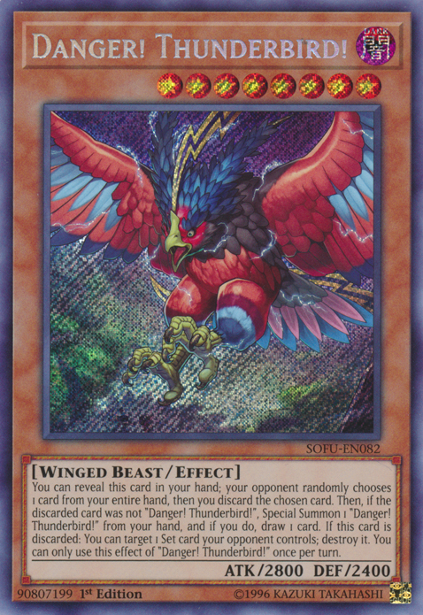 Danger! Thunderbird! [SOFU-EN082] Secret Rare | Odin's Place