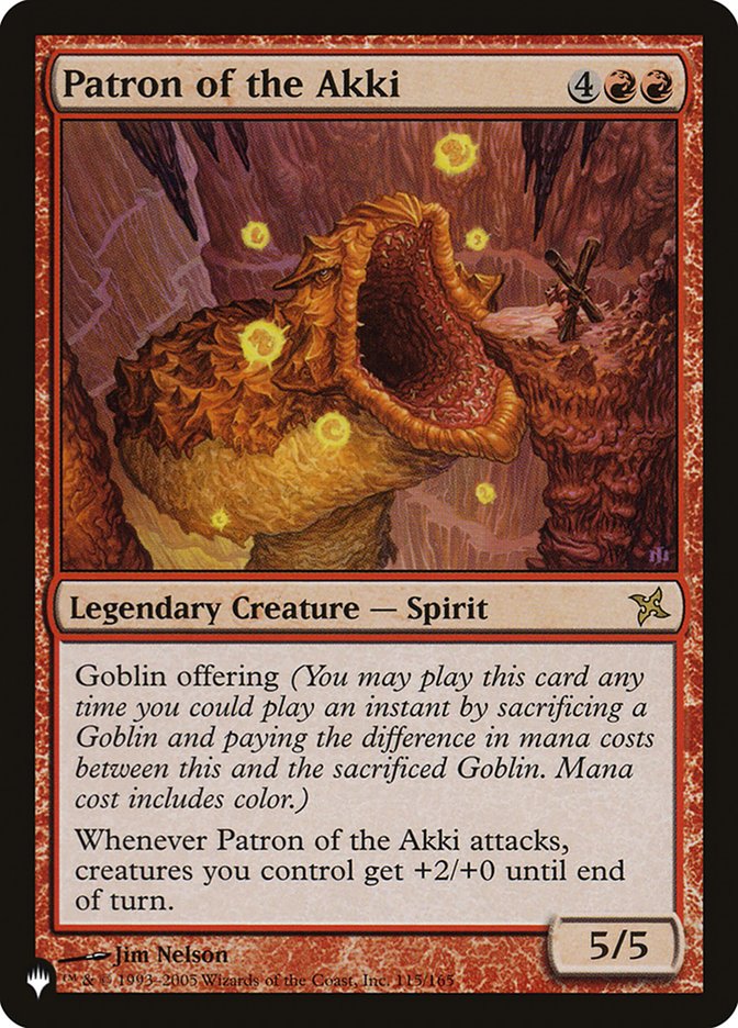 Patron of the Akki [The List] | Odin's Place