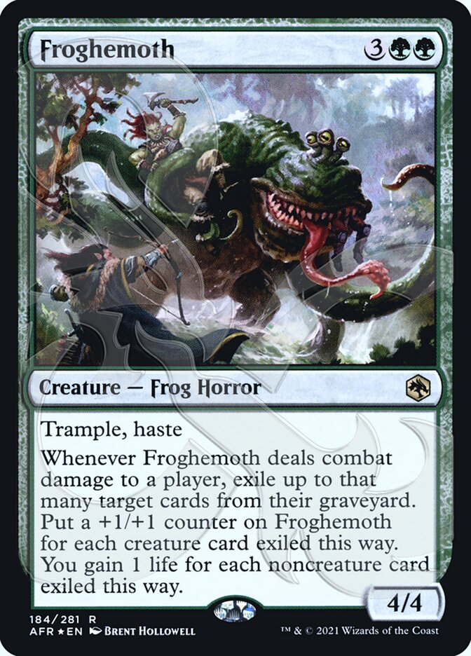Froghemoth (Ampersand Promo) [Dungeons & Dragons: Adventures in the Forgotten Realms Promos] | Odin's Place