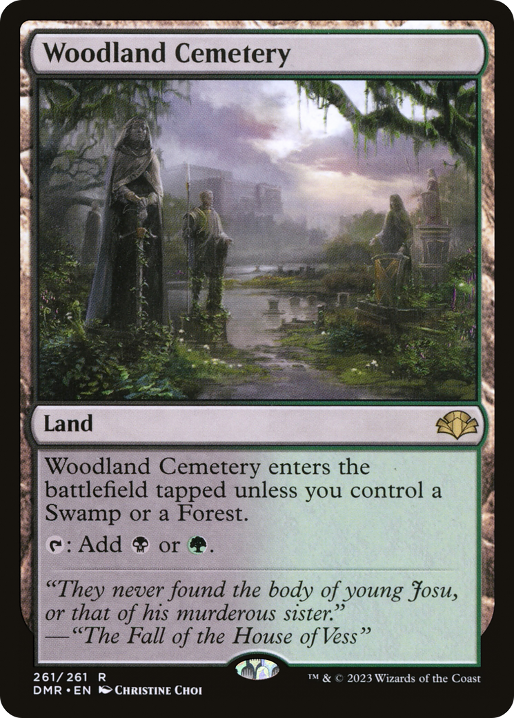Woodland Cemetery [Dominaria Remastered] | Odin's Place
