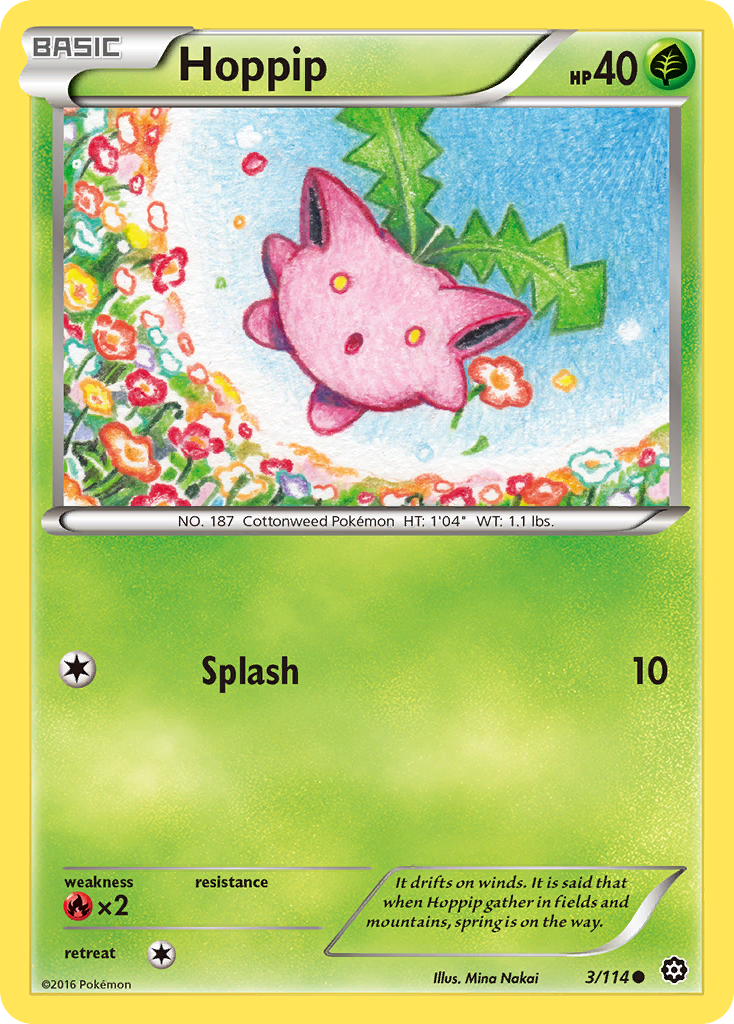 Hoppip (3/114) [XY: Steam Siege] | Odin's Place