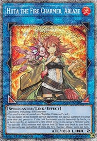 Hiita the Fire Charmer, Ablaze (Starlight Rare) [PHRA-EN100] Starlight Rare | Odin's Place