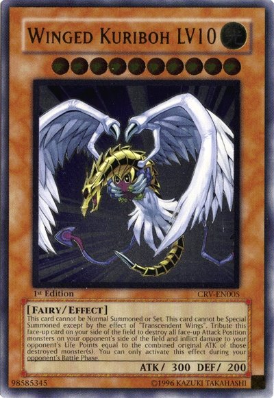 Winged Kuriboh LV10 [CRV-EN005] Ultimate Rare | Odin's Place