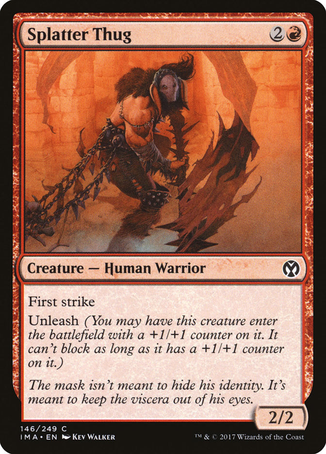 Splatter Thug (146) [Iconic Masters] | Odin's Place