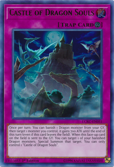 Castle of Dragon Souls [LCKC-EN051] Ultra Rare | Odin's Place