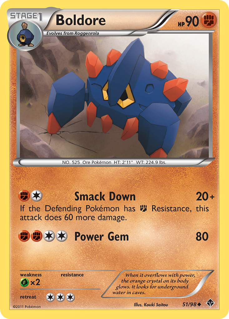 Boldore (51/98) [Black & White: Emerging Powers] | Odin's Place
