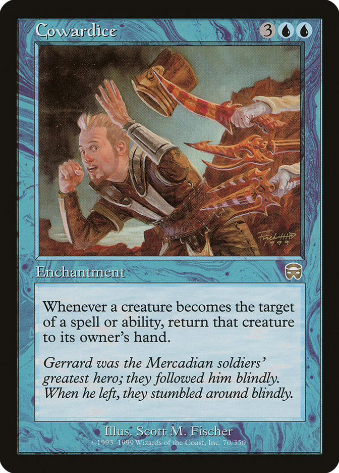 Cowardice (70) [Mercadian Masques] | Odin's Place