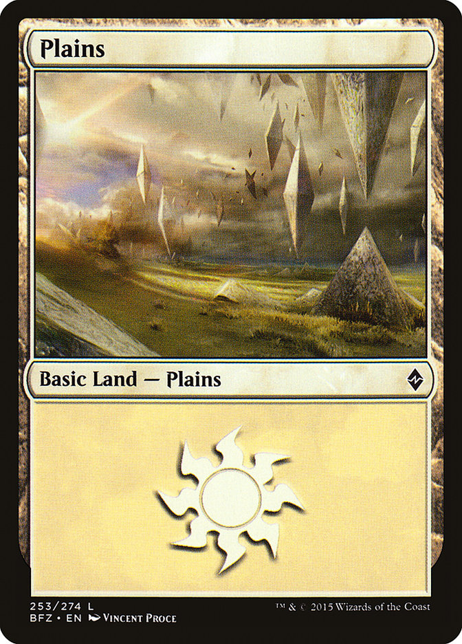 Plains (253) [Battle for Zendikar] | Odin's Place