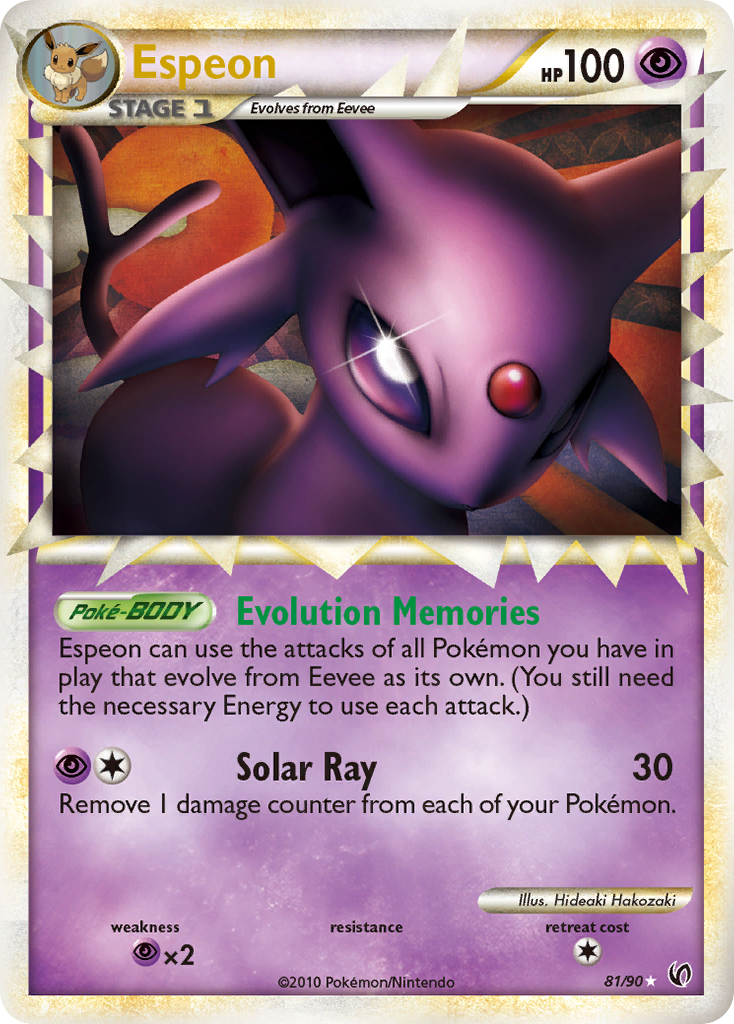Espeon (81/90) [HeartGold & SoulSilver: Undaunted] | Odin's Place