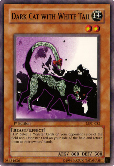 Dark Cat with White Tail [MFC-083] Common | Odin's Place