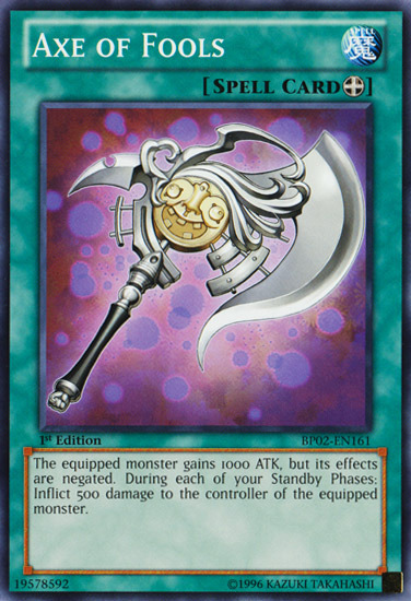 Axe of Fools [BP02-EN161] Mosaic Rare | Odin's Place