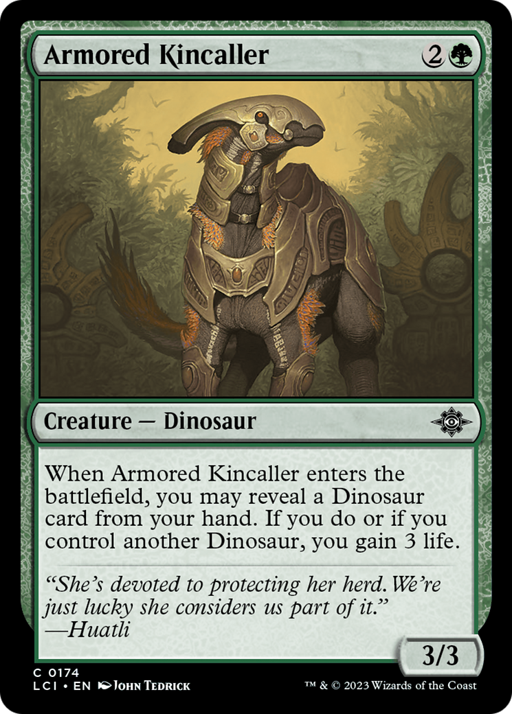 Armored Kincaller [The Lost Caverns of Ixalan] | Odin's Place