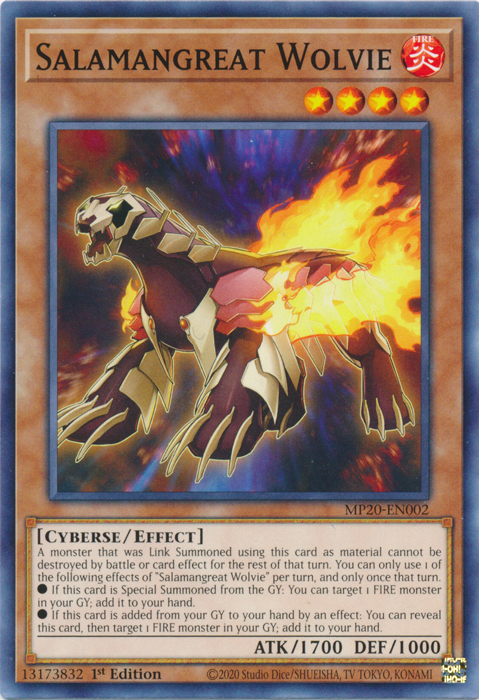 Salamangreat Wolvie [MP20-EN002] Common | Odin's Place