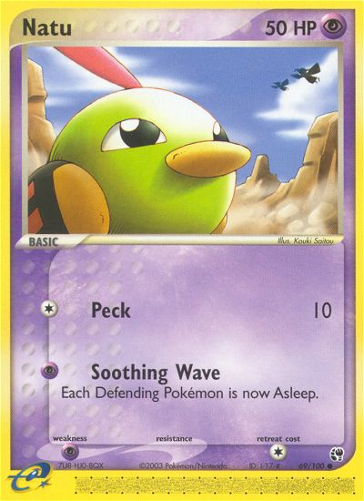 Natu (69/100) [EX: Sandstorm] | Odin's Place