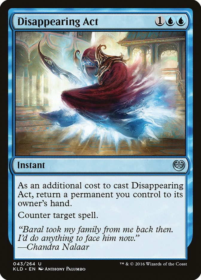 Disappearing Act (43) [Kaladesh] | Odin's Place
