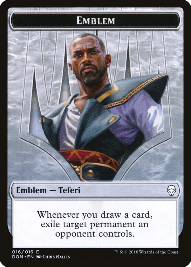 Teferi, Hero of Dominaria Emblem (16) [Dominaria Tokens] | Odin's Place