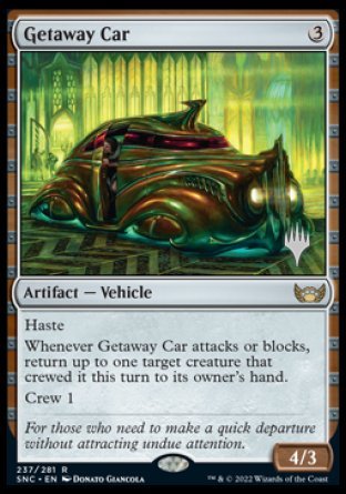Getaway Car (Promo Pack) [Streets of New Capenna Promos] | Odin's Place